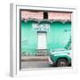 ¡Viva Mexico! Square Collection - "5 de febrero" Coral Green Wall-Philippe Hugonnard-Framed Photographic Print