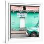 ¡Viva Mexico! Square Collection - "5 de febrero" Coral Green Wall-Philippe Hugonnard-Framed Photographic Print