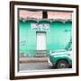 ¡Viva Mexico! Square Collection - "5 de febrero" Coral Green Wall-Philippe Hugonnard-Framed Photographic Print