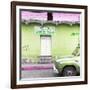 ¡Viva Mexico! Square Collection - "5 de febrero" Lime Green Wall-Philippe Hugonnard-Framed Photographic Print