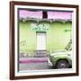 ¡Viva Mexico! Square Collection - "5 de febrero" Lime Green Wall-Philippe Hugonnard-Framed Photographic Print