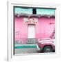 ¡Viva Mexico! Square Collection - "5 de febrero" Pink Wall-Philippe Hugonnard-Framed Photographic Print