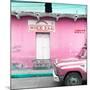 ¡Viva Mexico! Square Collection - "5 de febrero" Pink Wall-Philippe Hugonnard-Mounted Photographic Print