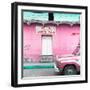 ¡Viva Mexico! Square Collection - "5 de febrero" Pink Wall-Philippe Hugonnard-Framed Photographic Print