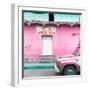 ¡Viva Mexico! Square Collection - "5 de febrero" Pink Wall-Philippe Hugonnard-Framed Photographic Print