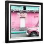 ¡Viva Mexico! Square Collection - "5 de febrero" Pink Wall-Philippe Hugonnard-Framed Photographic Print