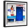 ¡Viva Mexico! Square Collection - "ALASKA" Blue Bar-Philippe Hugonnard-Framed Photographic Print