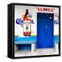 ¡Viva Mexico! Square Collection - "ALASKA" Blue Bar-Philippe Hugonnard-Framed Stretched Canvas