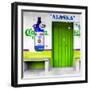 ¡Viva Mexico! Square Collection - "ALASKA" Green Bar-Philippe Hugonnard-Framed Photographic Print