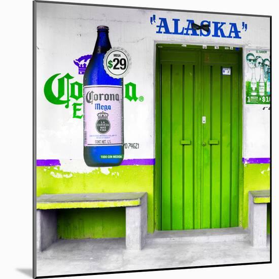 ¡Viva Mexico! Square Collection - "ALASKA" Green Bar-Philippe Hugonnard-Mounted Photographic Print