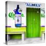 ¡Viva Mexico! Square Collection - "ALASKA" Green Bar-Philippe Hugonnard-Stretched Canvas