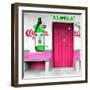 ¡Viva Mexico! Square Collection - "ALASKA" Pink Bar-Philippe Hugonnard-Framed Photographic Print