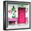 ¡Viva Mexico! Square Collection - "ALASKA" Pink Bar-Philippe Hugonnard-Framed Photographic Print