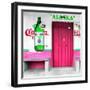 ¡Viva Mexico! Square Collection - "ALASKA" Pink Bar-Philippe Hugonnard-Framed Photographic Print