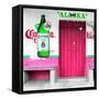 ¡Viva Mexico! Square Collection - "ALASKA" Pink Bar-Philippe Hugonnard-Framed Stretched Canvas