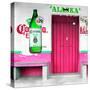 ¡Viva Mexico! Square Collection - "ALASKA" Pink Bar-Philippe Hugonnard-Stretched Canvas
