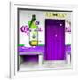 ¡Viva Mexico! Square Collection - "ALASKA" Purple Bar-Philippe Hugonnard-Framed Photographic Print