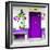 ¡Viva Mexico! Square Collection - "ALASKA" Purple Bar-Philippe Hugonnard-Framed Photographic Print