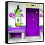 ¡Viva Mexico! Square Collection - "ALASKA" Purple Bar-Philippe Hugonnard-Framed Stretched Canvas