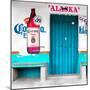 ¡Viva Mexico! Square Collection - "ALASKA" Turquoise Bar-Philippe Hugonnard-Mounted Photographic Print