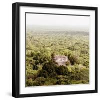 ¡Viva Mexico! Square Collection - Ancient Maya City within the Jungle - Calakmul V-Philippe Hugonnard-Framed Photographic Print