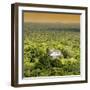 ¡Viva Mexico! Square Collection - Ancient Maya City within the Jungle - Calakmul VI-Philippe Hugonnard-Framed Photographic Print