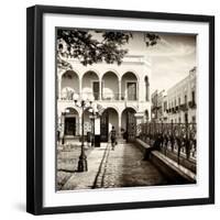 ¡Viva Mexico! Square Collection - Architecture Campeche II-Philippe Hugonnard-Framed Photographic Print