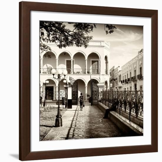 ¡Viva Mexico! Square Collection - Architecture Campeche II-Philippe Hugonnard-Framed Photographic Print