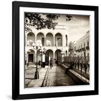 ¡Viva Mexico! Square Collection - Architecture Campeche II-Philippe Hugonnard-Framed Photographic Print