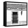 ¡Viva Mexico! Square Collection - B&W Facade-Philippe Hugonnard-Framed Stretched Canvas