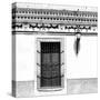 ¡Viva Mexico! Square Collection - B&W Facade-Philippe Hugonnard-Stretched Canvas