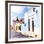 ¡Viva Mexico! Square Collection - Beautiful Colorful Street in Campeche V-Philippe Hugonnard-Framed Photographic Print