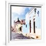 ¡Viva Mexico! Square Collection - Beautiful Colorful Street in Campeche V-Philippe Hugonnard-Framed Photographic Print