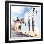 ¡Viva Mexico! Square Collection - Beautiful Colorful Street in Campeche V-Philippe Hugonnard-Framed Photographic Print