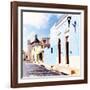 ¡Viva Mexico! Square Collection - Beautiful Colorful Street in Campeche V-Philippe Hugonnard-Framed Photographic Print