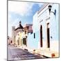 ¡Viva Mexico! Square Collection - Beautiful Colorful Street in Campeche V-Philippe Hugonnard-Mounted Photographic Print