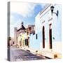 ¡Viva Mexico! Square Collection - Beautiful Colorful Street in Campeche V-Philippe Hugonnard-Stretched Canvas