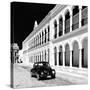 ¡Viva Mexico! Square Collection - Black VW Beetle in Campeche III-Philippe Hugonnard-Stretched Canvas