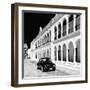 ¡Viva Mexico! Square Collection - Black VW Beetle in Campeche III-Philippe Hugonnard-Framed Photographic Print