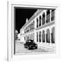 ¡Viva Mexico! Square Collection - Black VW Beetle in Campeche III-Philippe Hugonnard-Framed Photographic Print