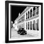 ¡Viva Mexico! Square Collection - Black VW Beetle in Campeche III-Philippe Hugonnard-Framed Photographic Print