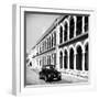 ¡Viva Mexico! Square Collection - Black VW Beetle in Campeche-Philippe Hugonnard-Framed Photographic Print