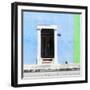 ¡Viva Mexico! Square Collection - Blue and Green Facade - Campeche-Philippe Hugonnard-Framed Photographic Print