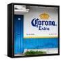 ¡Viva Mexico! Square Collection - Blue Extra-Philippe Hugonnard-Framed Stretched Canvas