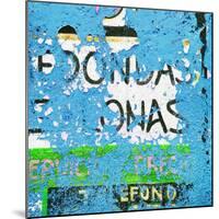 ¡Viva Mexico! Square Collection - Blue Grunge Wall-Philippe Hugonnard-Mounted Photographic Print