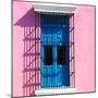 ¡Viva Mexico! Square Collection - Blue Window in Campeche-Philippe Hugonnard-Mounted Photographic Print