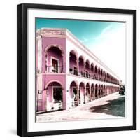 ¡Viva Mexico! Square Collection - Campeche Architecture II-Philippe Hugonnard-Framed Photographic Print