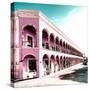 ¡Viva Mexico! Square Collection - Campeche Architecture II-Philippe Hugonnard-Stretched Canvas