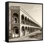 ¡Viva Mexico! Square Collection - Campeche Architecture V-Philippe Hugonnard-Framed Stretched Canvas