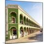 ¡Viva Mexico! Square Collection - Campeche Architecture-Philippe Hugonnard-Mounted Photographic Print